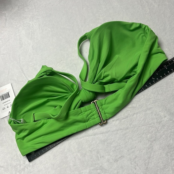 NWT Andie XXL Green NPLM The Santorini Knot Tie Bikini Bathing Suit Top - Picture 10 of 13